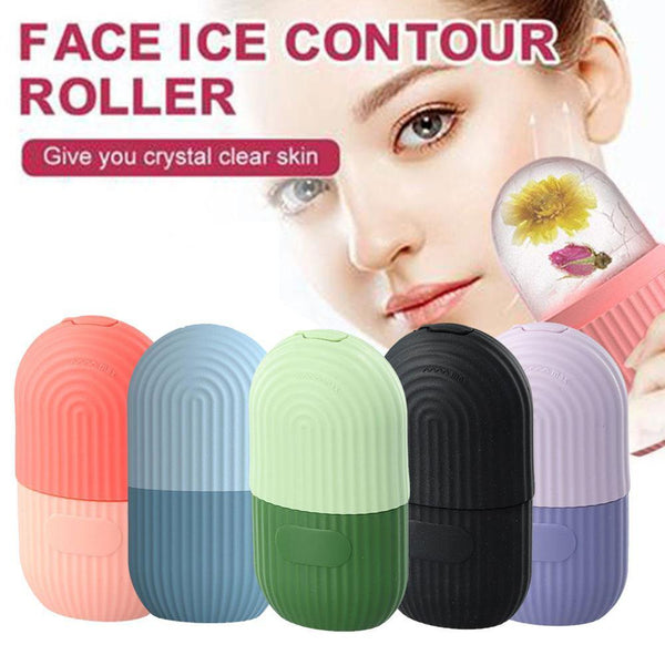 Reusable Facial Ice Roller For Face | Enhance Skin Glow Shrink &amp; tighten Pores (random Color)