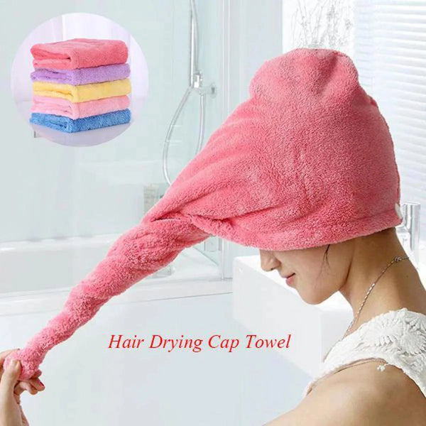 Drying Hair Towel Dry Hair Cap